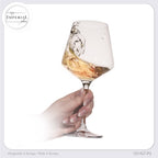 IMPERIAL glass Weißweingläser 560ml "Athen" Set 2-Teilig Chardonnay Glas aus Crystalline Glas Weingläser Spülmaschinenfest