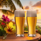 IMPERIAL glass Biergläser 500ml (max. 640ml) Set 6-Teilig 0,5L aus Glas