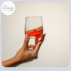 IMPERIAL glass Szklanki do whisky 2 sztuki 340ml - Szklanki do napojów szklane nadające się do mycia w zmywarce