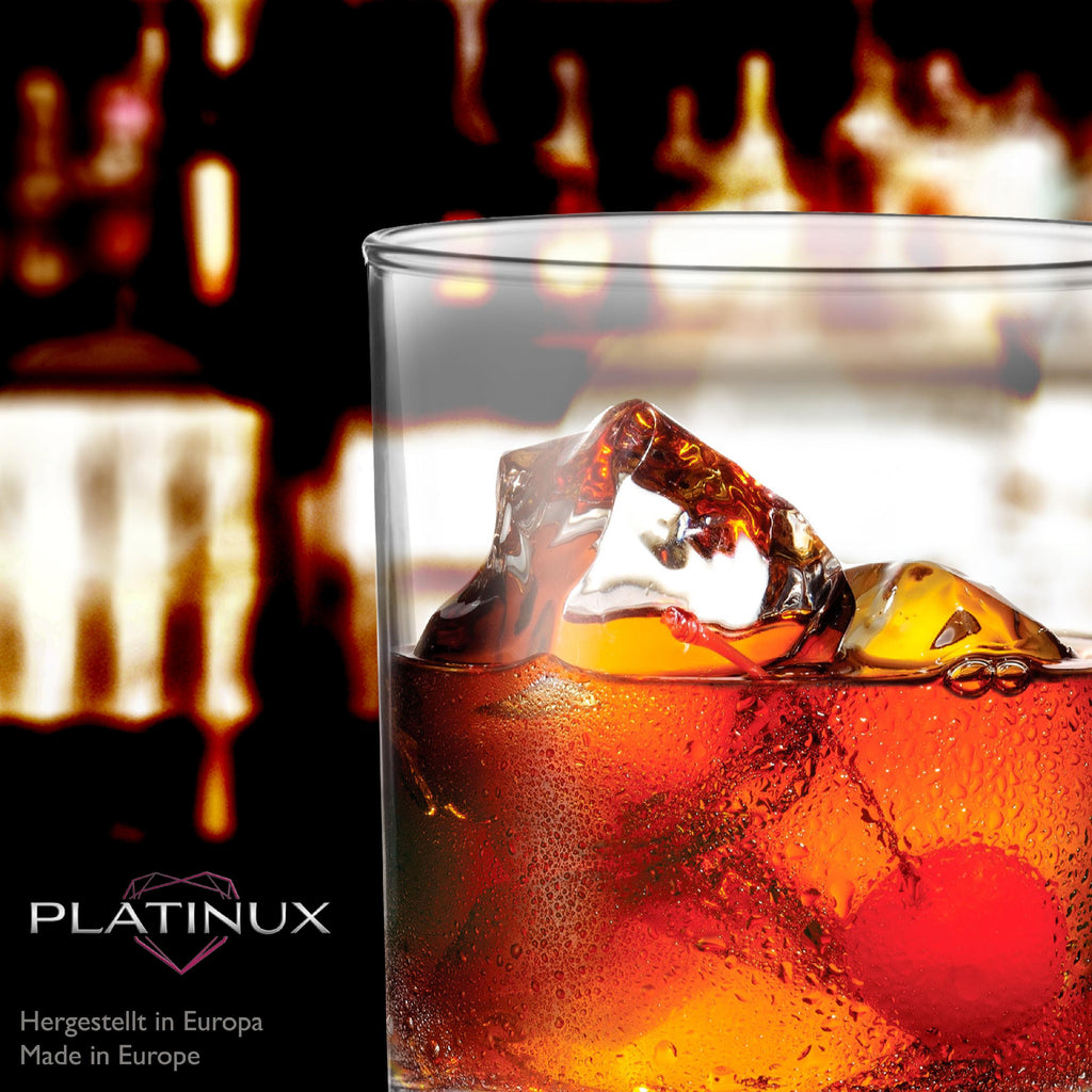 PLATINUX Szklanki do picia 230ml (maks. 270ml) Zestaw 6 szt. Można myć w zmywarce