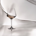 IMPERIAL glass Kieliszki do Chardonnay zestaw 2 sztuk - karbowane kieliszki do białego wina 570ml ze szkła krystalicznego "London"