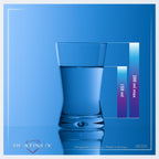 PLATINUX Szklanki do picia 200ml, kształt X, zestaw 6-częściowy, szklanki do soków, szklane, seria „CrossLine”, można myć w zmywarce