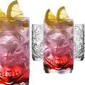 PLATINUX Tiki Zestaw 4 szklanek 350 ml (maks. 450 ml) Szklanki koktajlowe Szklanki do napojów
