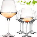 IMPERIAL glass Weißweingläser 560ml "Athen" Set 6-Teilig Chardonnay Glas aus Crystalline Glas Weingläser Spülmaschinenfest