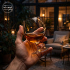 IMPERIAL szklanki do koniaku 6 szt. – szklanki typu snifter o pojemności 250 ml, szklanki do brandy z krystalicznego szkła, szklanki do rumu, można myć w zmywarce