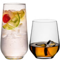 IMPERIAL glass Trinkgläser aus Glas 450ml & 520ml Set 12-Teilig Getränkeglas Wassergläser