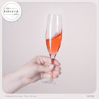 IMPERIAL glass gemusterte Sektkelche 170ml Set 2-Teilig Sektgläser "Glamour" aus Crystalline Glas Handarbeit