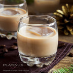 PLATINUX Zestaw 6 szklanek 250 ml, kształtne dno, szklanki do wody, szklanki do whisky