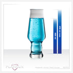 PLATINUX Wysokie szklanki do piwa 400 ml (maks. 490 ml) Zestaw 6-częściowy Szklanki do piwa pszenicznego 0,4 L