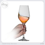IMPERIAL glass Weißweingläser 200ml "Sydney" Set 6-Teilig Riesling Glas aus Crystalline Glas Weingläser Spülmaschinenfest