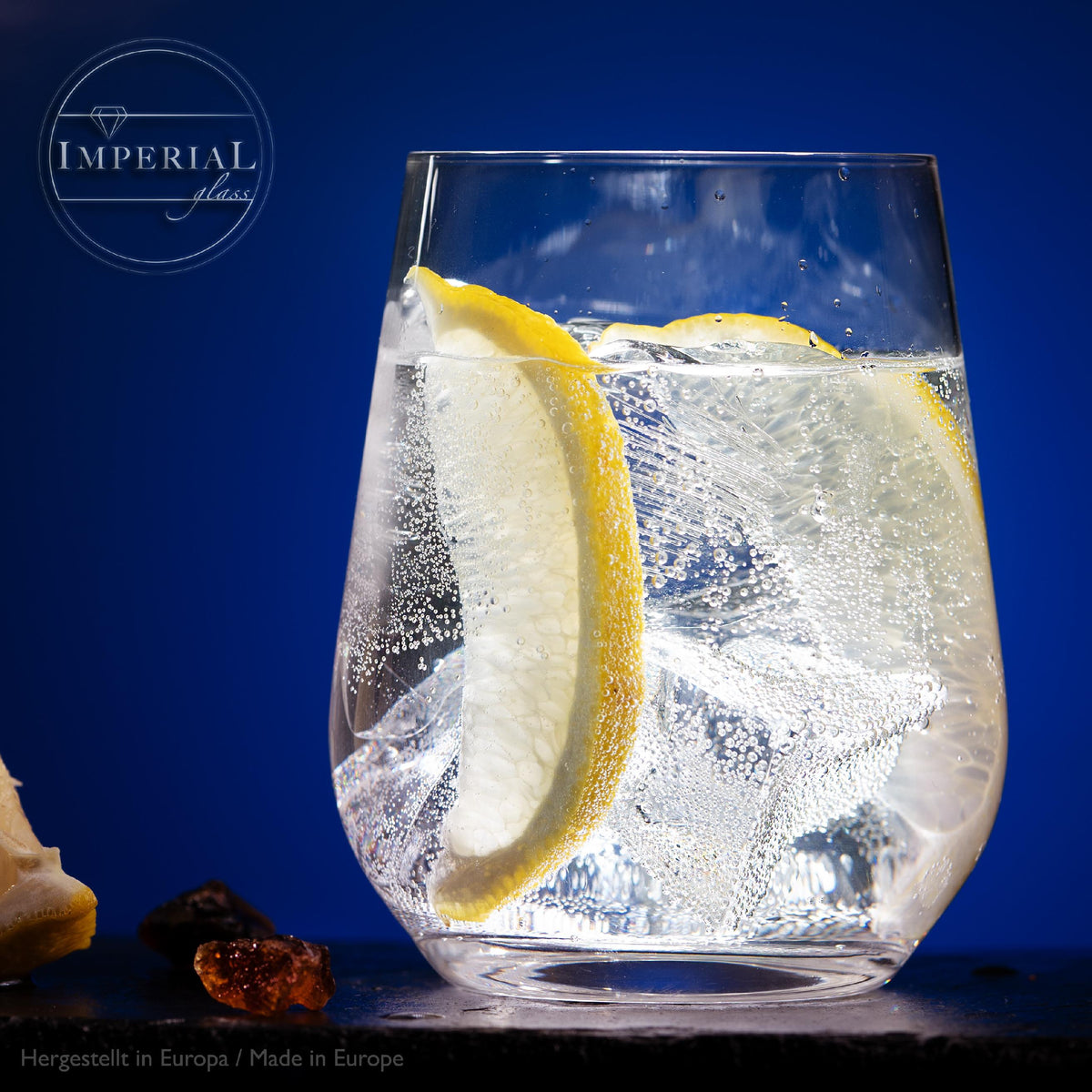 IMPERIAL glass Trinkgläser aus Glas 330ml (max. 450ml) Set 12-Teilig Getränkeglas Wassergläser