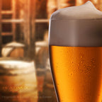 PLATINUX Zestaw 6 szklanek do piwa 500ml (maks. 565ml) Szklanki do piwa z uchem Kufle do piwa Szklanki do pszenicznego piwa Wysokie szklanki do piwa
