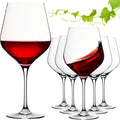 IMPERIAL glass Große Rotweingläser 920ml Set 6-Teilig "Sydney" Burgundergläser aus Crystalline Glas Weinglas Spülmaschinenfest