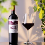 IMPERIAL glass Rotweingläser 580ml Set 6-Teilig "Athen" Bordeauxgläser aus Crystalline Glas Spülmaschinenfest