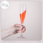 IMPERIAL glass Hohe Sektkelche 140ml (max. 192ml) "Paris" Set 6-Teilig Sektgläser aus Crystalline Glas Spülmaschinenfest