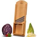 FALKENBERGER Krauthobel L massive Buche, Maße 56 × 19 × 3,5 cm Handgefertigt