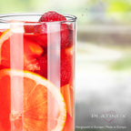PLATINUX Szklanki do picia szklane 280ml (max.300ml) Zestaw 6-częściowy Szklanka do wody Szklanka do soku