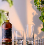 IMPERIAL glass Zestaw szklanek 12-częściowy – Szklanki do wody i soków 420ml i 360ml – Bezołowiowe szkło krystaliczne, można myć w zmywarce – wysokie i niskie szklanki