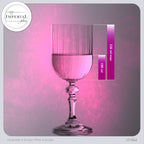 IMPERIAL glass Geriffelte Weingläser 320ml "Prag" Set 4-Teilig Weißweingläser aus Crystalline Glas
