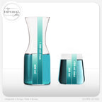 IMPERIAL glass Trinkgläser & Karaffe Set aus Glas 450ml / 1100ml 7-Teilig