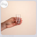 IMPERIAL Shotgläser 6er Set - Schnapsgläser aus Crystalline Glas 30ml mit Luftblase im Boden Handmade "Lissabon"