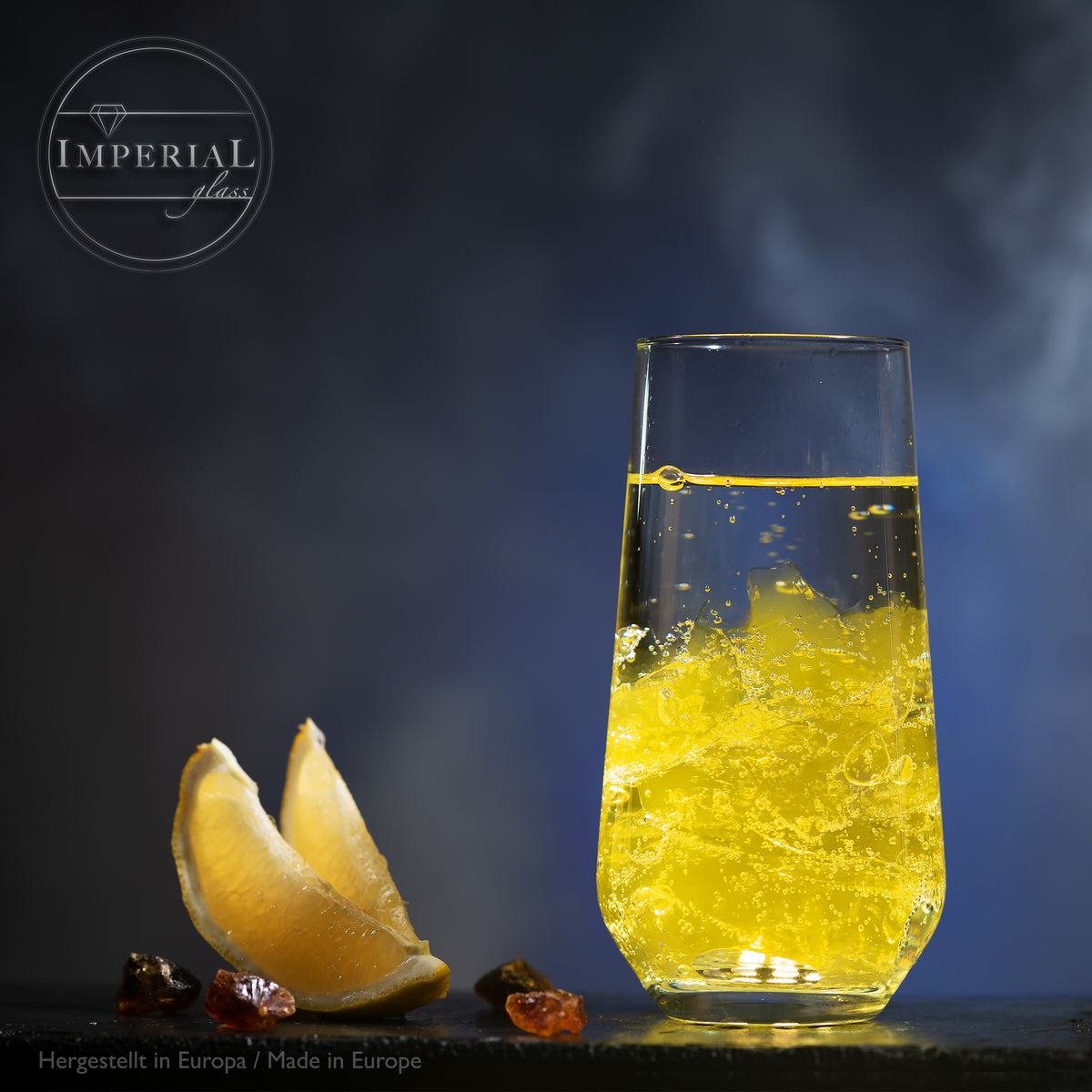 IMPERIAL glass Trinkgläser aus Glas 440ml (max. 520ml) Set 6-Teilig Getränkeglas Wassergläser