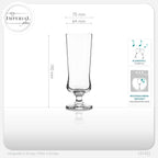 IMPERIAL glass Elegante Cocktailgläser aus Crystalline Glas 300ml Set 6-Teilig