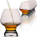 IMPERIAL glass 6-częściowy zestaw do degustacji 220 ml kieliszki do nosingu, kieliszki degustacyjne ze szkła - kieliszki do koniaku, whisky, można myć w zmywarce