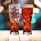PLATINUX Klasyczne szklanki do piwa 500ml (maks. 660ml) Zestaw 6-częściowy Szklanki do piwa pszenicznego