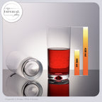 Szklanki IMPERIAL 6 sztuk 420 ml, można myć w zmywarce - szklanki do wody ze szkła krystalicznego bezołowiowego - szklanki do long drinków z ozdobnym dnem