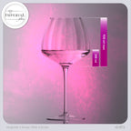 IMPERIAL glass Große Rotweingläser gewellt 930ml Set 6-Teilig "Cali" Bauchige Burgundergläser aus Crystalline Glas Handmade