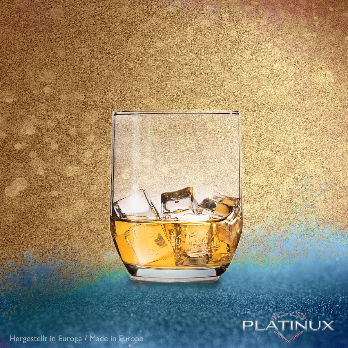 PLATINUX Eleganckie szklanki do picia 240 ml i 360 ml, zestaw 6-częściowy, szklanki do wody, można myć w zmywarce
