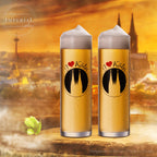 IMPERIAL glass Kölschgläser mit Kölner Dom Liebe Motiv 200ml (max 240ml) Set 6-Teilig Kölsch Stangen aus Glas 0,2L