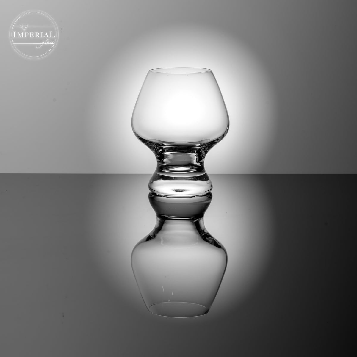 IMPERIAL glass zestaw 4 szklanek degustacyjnych 220ml Nosing Glass kieliszek do degustacji ze szkła - kieliszek do koniaku, whisky, można myć w zmywarce