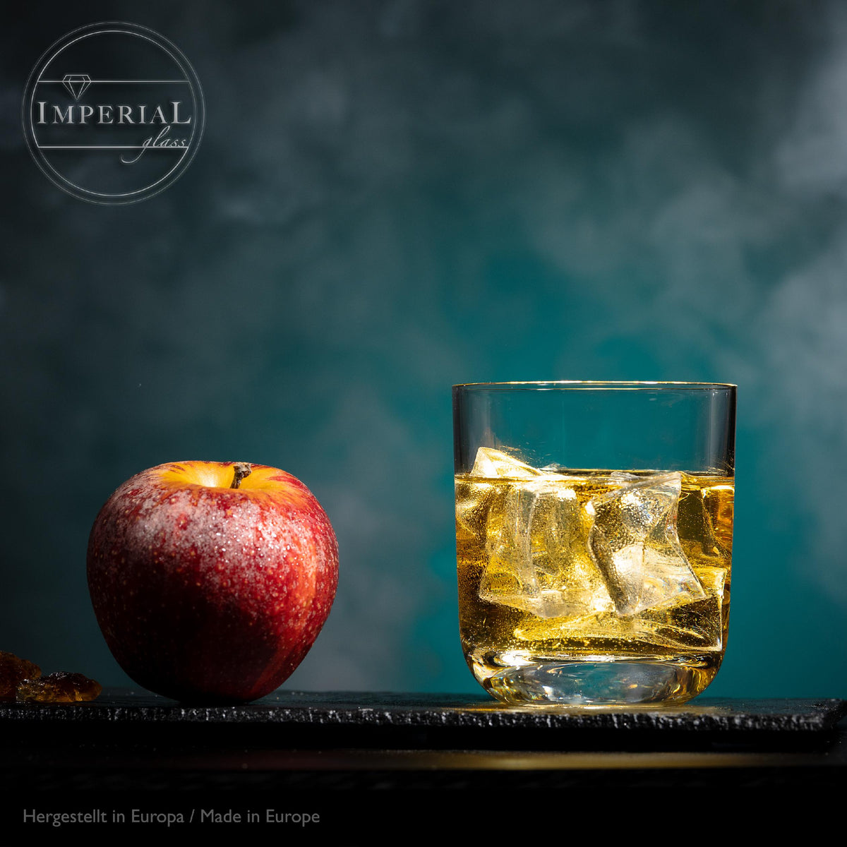 IMPERIAL glass Trinkgläser aus Glas 225ml (max.330ml) Set 12-Teilig Whiskeygläser