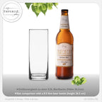 IMPERIAL glass Kölschgläser aus Glas Set 6-Teilig 500ml (max. 630ml) Kölschstangen 0,5L