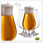 IMPERIAL glass Pilsgläser 500ml (max. 690ml) aus Crystalline Glas Set 6-Teilig