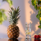 PLATINUX Wysokie szklanki do picia 240 ml (maks. 200 ml) 6 sztuk Szklanki do soków ze szkła Można myć w zmywarce