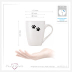 PLATINUX Filiżanka z uchem 250ml (max. 300ml) Filiżanka z motywem kota "Felix"