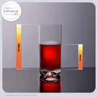 IMPERIAL glass Zestaw 12 szklanek o pojemności 400 ml i 370 ml - Szklanki do wody i soków z krystalicznego szkła, można myć w zmywarce - Zestaw szklanek z formowanym dnem