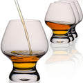 IMPERIAL glass zestaw 4 szklanek degustacyjnych 220ml Nosing Glass kieliszek do degustacji ze szkła - kieliszek do koniaku, whisky, można myć w zmywarce