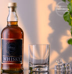 IMPERIAL glass Szklanki 6 sztuk 360ml - Szklanki do whisky z bezołowiowego szkła kryształowego - Szklanki do whisky z designerskim dnem, można myć w zmywarce