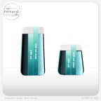 IMPERIAL glass Trinkgläser aus Glas Set 450ml & 550ml 12 Teilig Wassergläser groß