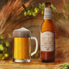 PLATINUX Zestaw 2 szklanek do piwa z uchwytem 300 ml (maks. 350 ml) Kufel szklany