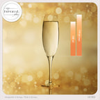 IMPERIAL glass gemusterte Sektkelche 170ml Set 2-Teilig Sektgläser "Glamour" aus Crystalline Glas Handarbeit
