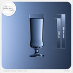 IMPERIAL glass Elegante Cocktailgläser aus Crystalline Glas 300ml Set 6-Teilig