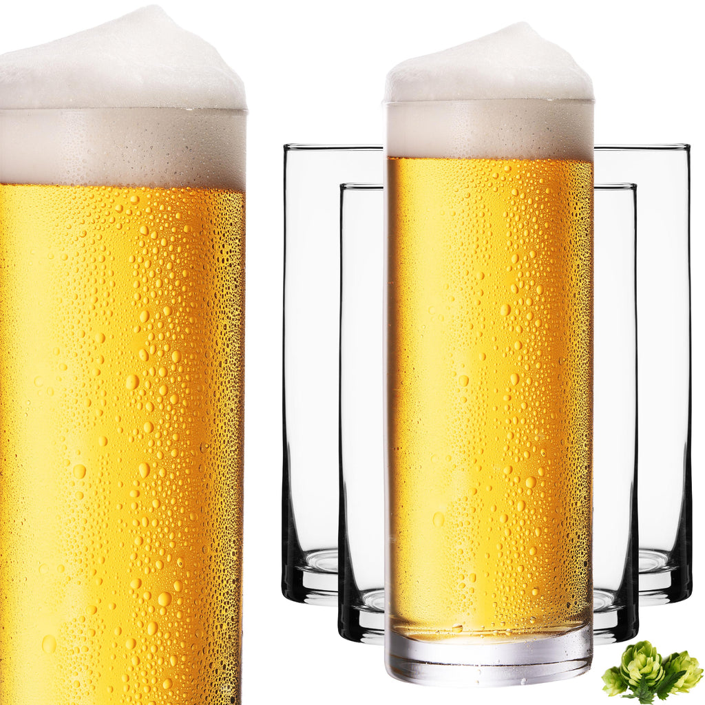 IMPERIAL glass Kölschgläser aus Glas Set 6-Teilig 500ml (max. 630ml) Kölschstangen 0,5L