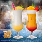 IMPERIAL glass Große Cocktailgläser aus Crystalline Glas 400ml Set 6 Teilig