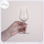 IMPERIAL Nosing Glas 110 ml kieliszek degustacyjny do whisky i koniaku z kryształu szklanego, zestaw 2 sztuk, można myć w zmywarce