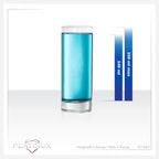 PLATINUX Wysokie szklanki do picia ze szkła 340ml (maks. 350ml) Zestaw 6-częściowy Szklanki do wody Szklanki do soku